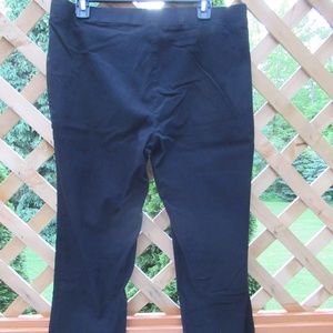 Blk Rafaella comfort stretch pants